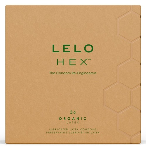 LELO - PRESERVATIVI ORGANICI HEX CONFEZIONE DA 36